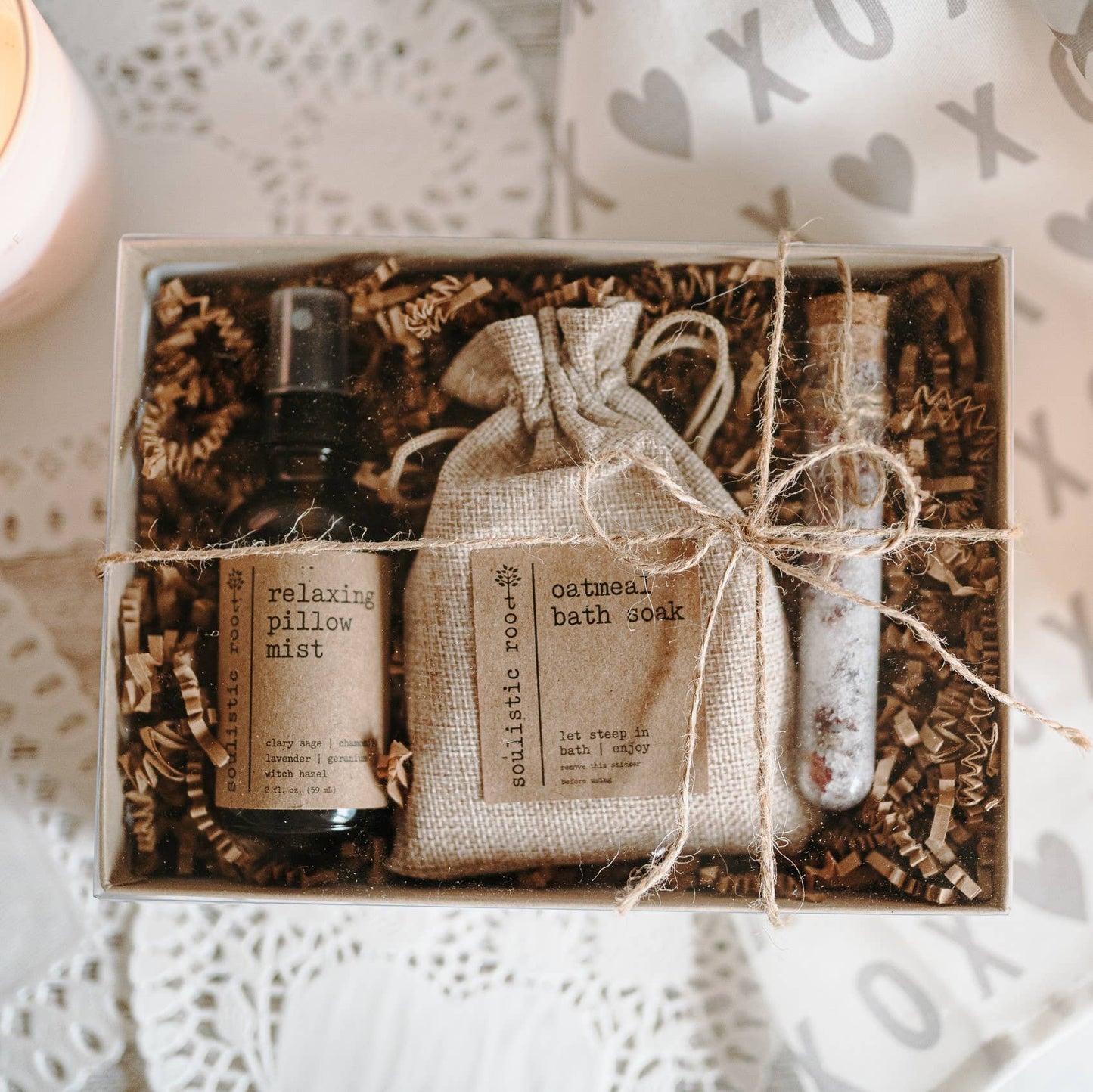 Valentine's Day Gift Set | Relaxing Rose Trio