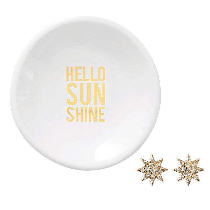 Santa Barbara Design Earrings & Tray